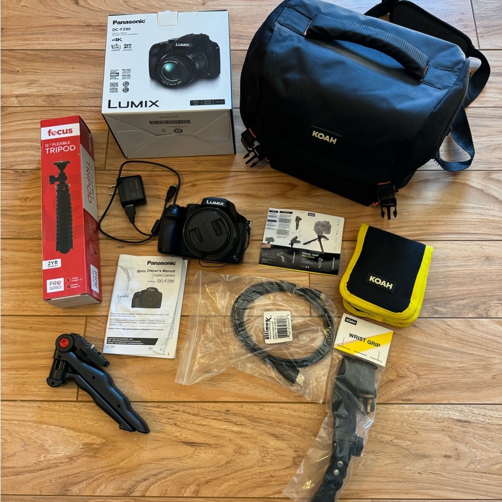 Panasonic Lumix Black Camera Bundle